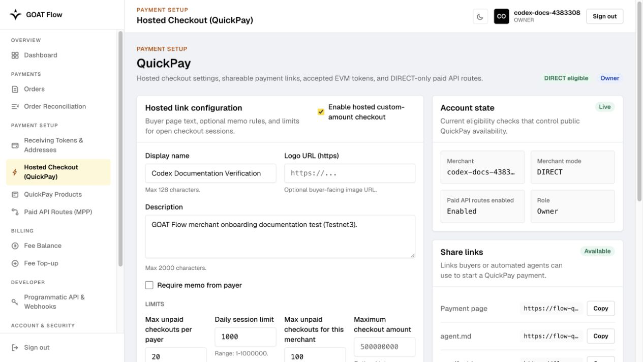 Hosted Checkout (QuickPay) Configuration